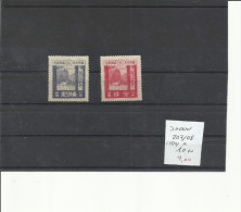 JAPON  YVERT  207/8   MH  * - Unused Stamps