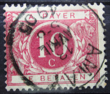 BELGIQUE         Taxe 13                 OBLITERE - Stamps