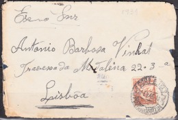 PORTUGAL - 1931,  Lusíadas.  Dent. 14,  50 C.  ( CARTA DE 1943 )   (o)  MUNDIFIL  Nº 522 - Covers & Documents