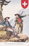 LES  CHASSEURS  DE  CHAMOIS  1830 - Cham