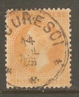 ROMANIA    Scott  # 58  VF USED - 1858-1880 Fürstentum Moldau