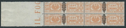 1945 LUOGOTENENZA PACCHI POSTALI 50 CENT QUARTINA MNH ** - SV13-9 - Postal Parcels