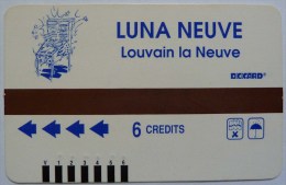 BELGIUM - Theme Park Phonecard - Luna Neuve - 6 Unit Digicard - Used - [3] Dienst & Test