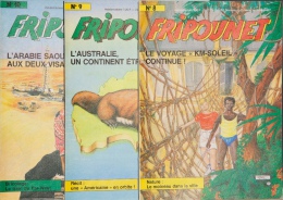 Fripounet - Magazine Hebdomadaire De 1987 - Lot De 3 N° (8 - 9 - 10) - Fripounet