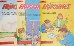 Fripounet - Magazine Hebdomadaire De 1987 - Lot De 3 N° (11 - 12 - 13) - Fripounet