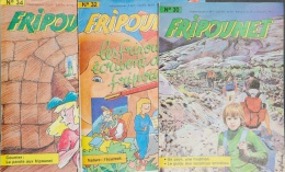 Fripounet - Magazine Hebdomadaire De 1987 - Lot De 3 N° (30 - 32 - 34) - Fripounet