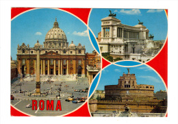 Italie: Roma, Rome, Multi Vues (15-843) - Multi-vues, Vues Panoramiques