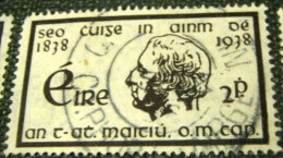 Ireland 1938 The 100th Anniversary Of The Temperence Movement 2p - Used - Used Stamps