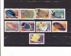 Afrique Du Sud 2000, SOUTH AFRICA - Michel 1286 - 1295 °°°,fishes-poisson - Used Stamps