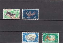 Nueva Hebrides Nº 219 Al 222 - Unused Stamps