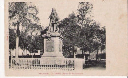 REUNION ST DENIS STATUE DE LA BOURDONNAIS - Saint Denis