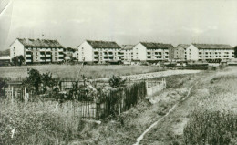 Osterburg Altmark MB Sw AWG Siedlung Wohnblock Seehäuser Strasse Geschäft 1973 - Osterburg