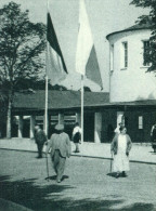 Bad Tölz Personen An Der Wandelhalle Mit Flagge Sw 1.10.1936 - Bad Tölz