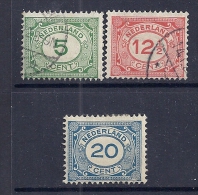 Pays-Bas YT 103, 104 Et 105 Neufs* Et Oblitérés (voir Description). - Unused Stamps