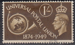 Gran Bretagna, 1949 - 1sh King George VI - Nr.279 MLH* - Ungebraucht