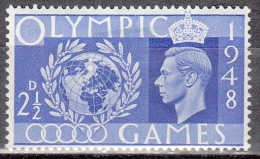 Gran Bretagna, 1948 - 2 1/2p King George VI - Nr.271 MLH* - Unused Stamps