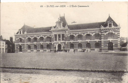 Cpa St Pol Sur Mer, L'école Communale - Saint Pol Sur Mer