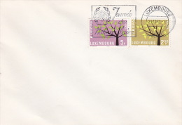 Luxembourg 1962 Europa United Nation Day Postmark - Andere & Zonder Classificatie