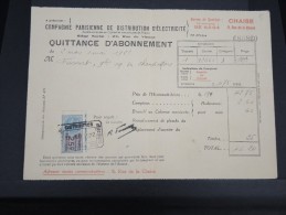 FRANCE - Document Fiscal - Détaillons Collection - A étudier - Lot 4035 - Andere & Zonder Classificatie