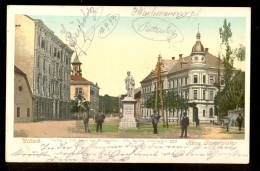 Villach Hans Gasserplatz / Verlag V. Joh. Leon Sen. 322  / Year 1899 / Old Postcard Circulated - Villach