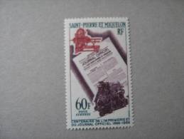 S P M     PA 37 * *     IMPRIMERIE - Unused Stamps