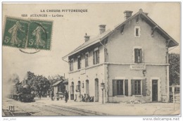 23  -   CREUSE  --  AUZANCES    -   La GARE - Train - Auzances