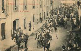 30   BESSEGES   CAVALCADE DU 3 SEPTEMBRE  1905  CHAR DE LA  MUSIQUE - Bessèges