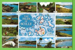 THE ISLES OF SCILLY. /  Carte écrite / Card Written - 1973 - Scilly Isles