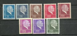 YVERT 2040/47 1972 ** - Unused Stamps