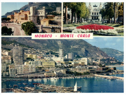 (4190) Port Of Monaco (with UK Stamp) - Port
