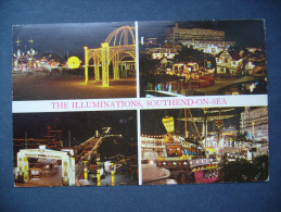 United Kingdom: SOUTHEND-ON-SEA - The Illuminations - Posted 1965 - Southend, Westcliff & Leigh