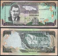 Jamaica P 84 B - 100 Dollars 15.1.2006 - UNC - Jamaica