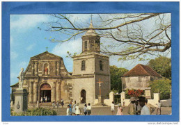 MARTINIQUE-Marin-l'église La Place Et La Statue De Duquesnay -animée  Sortie De Messe --N°71années 50-60 - Le Marin