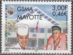 Mayotte 2001 Yvert 108 Neuf ** Cote (2015) 2.00 Euro GSMA - Nuovi