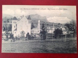 38 Isere CLAIX Vue Générale Et Le Vieux Chateau - Claix