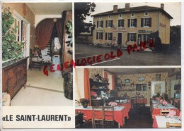 87 - ST LAURENT - SAINT LAURENT SUR GORRE - LE SAINT LAURENT   HOTEL RESTAURANT - CHEF PIERRE BARDE - Saint Laurent Sur Gorre