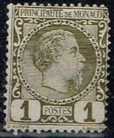 Monaco - 1885 - Y&T N°1(*), Neuf Sans Gomme - Nuevos