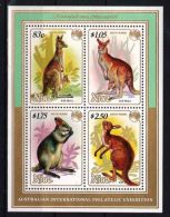 Niue - 1984 Kangaroos Block MNH__(TH-2525) - Niue