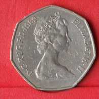 GREAT BRITAIN  50  PENCE  1969   KM# 913  -    (Nº11264) - 50 Pence