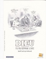 Ex-libris BARRAL Nicolas Pour Dieu N'a Pas Réponse à Tout Dargaud 2008 - Illustrateurs A - C