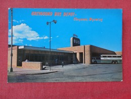 - Wyoming> Cheyenne  Greyhound Bus Depot     Ref 1738 - Cheyenne