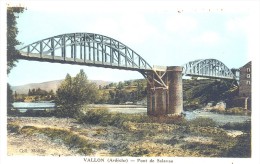 CARTE POSTALE         PONT DE SALAVAS  COULEUR - Vallon Pont D'Arc