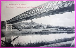 Cpa Richardménil Vue Générale Prise Sous Le Pont De La Passerelle Carte Postale Vierge 54 Proche Flavigny Ludres - Other & Unclassified