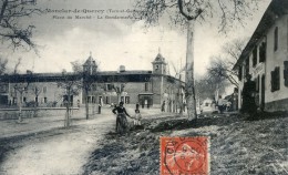 Montclar De Quercy - Place Du Marché - La Gendarmerie - Montclar De Quercy