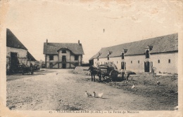 ( CPA 28 )  VILLEMEUX-SUR-EURE  /  La Ferme De Mauzaire  -  (état Moyen) - Villemeux-sur-Eure