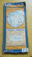 Carte  Michelin N° 77 Valence Grenoble - Cartes/Atlas