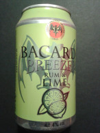 Alt676 Lattina Bibita Boite Boisson Can Drink Lata Bacardi Breezer Rum & Lime Cuba - Latas