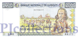 DJIBOUTI 2000 FRANCS 1997 PICK 40 UNC - Djibouti