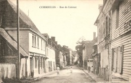 Cpa Cormeilles Rue De Lisieux - Cormeilles En Parisis