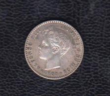 1900.- 50 CTS PLATA ALFONSO XIII - Provincial Currencies